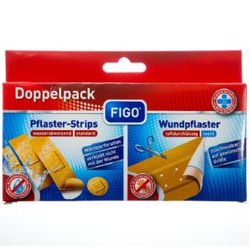 Doppelpack Strips + Wundpflaster